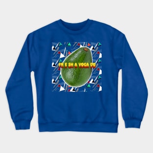 Fresh Avocado - Post Modern Neo-Futuristic Super-Fresh Graphic Design Crewneck Sweatshirt